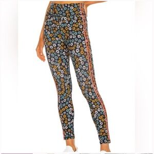 The Upside Atacama Dance Midi Legging Pants Floral Print Size Large